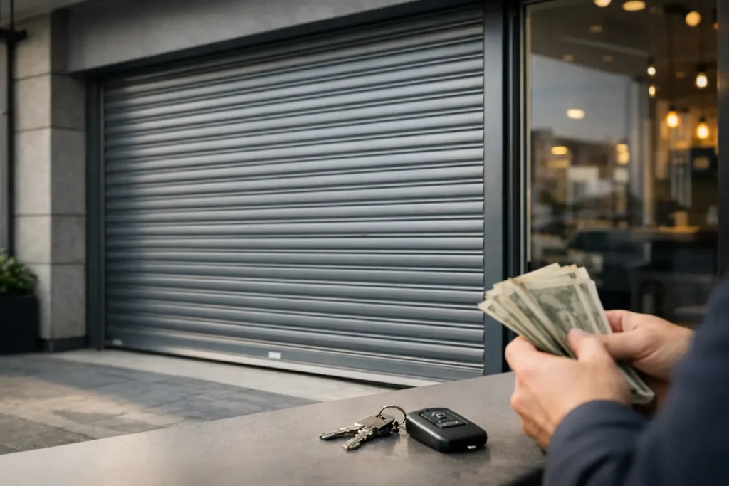 How Much Is Roller Shutter for a Business?