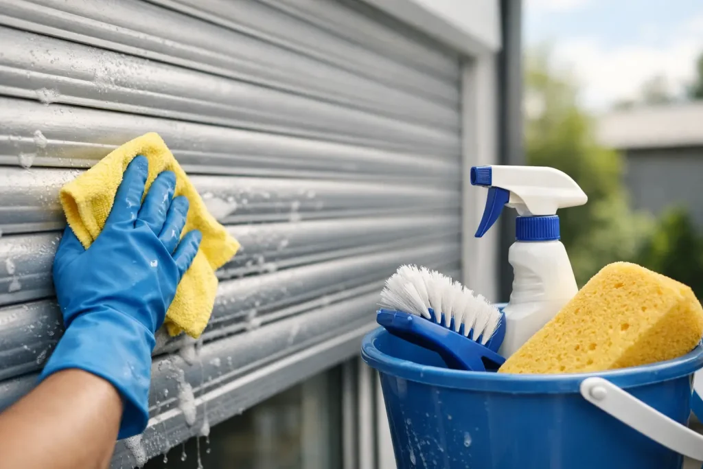 How to Clean Aluminium Roller Shutters