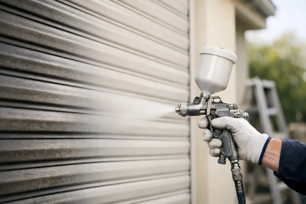 How to Paint Roller Shutters Properly