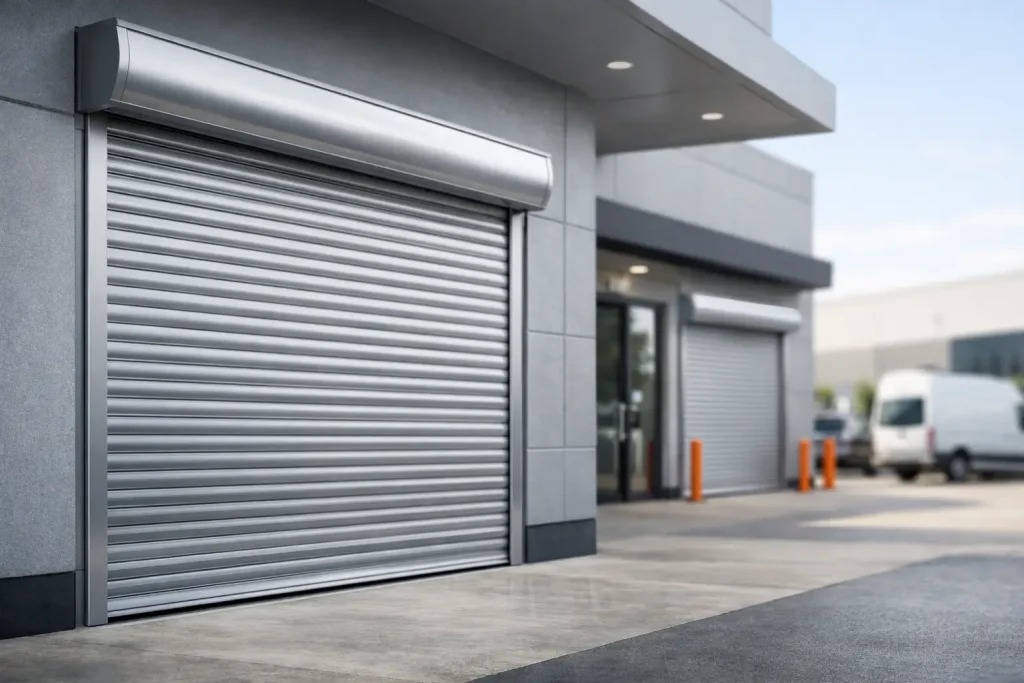 Aluminium Roller Shutters for Business Use