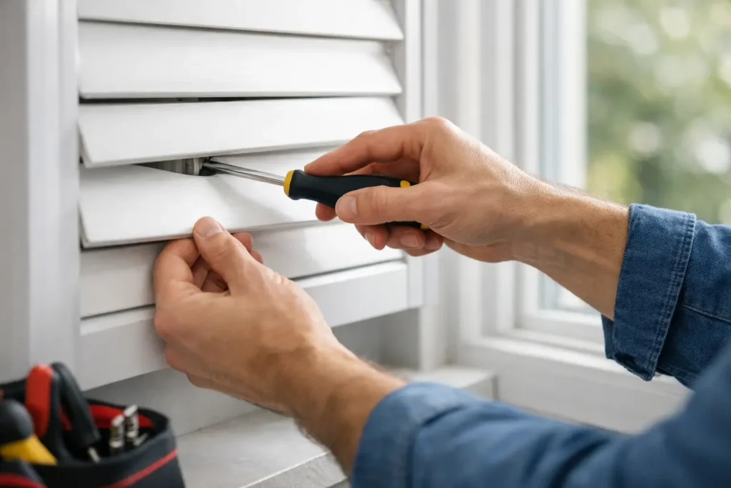 How to Fix Jammed Shutters Fast
