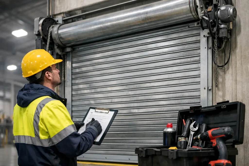 Industrial Shutter Maintenance Checklist
