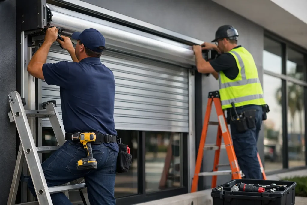 Commercial Shutter Installation Process Guide