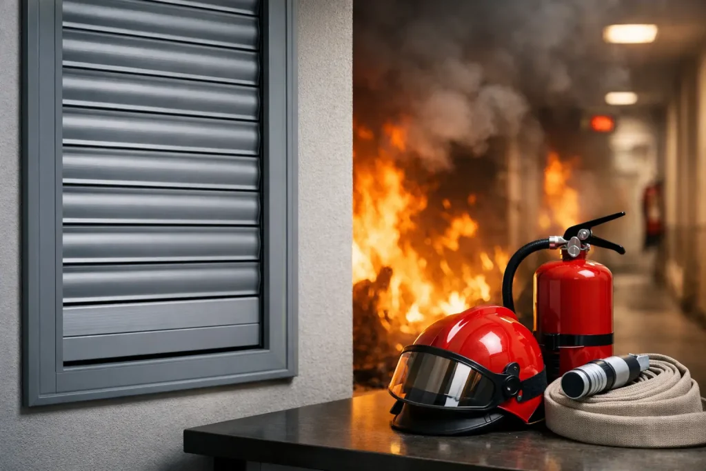 Can Shutters Improve Fire Safety in Your Building?