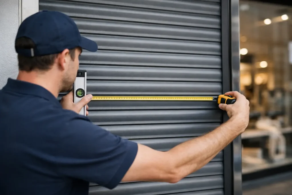 How to Measure Shopfront Shutters Correctly