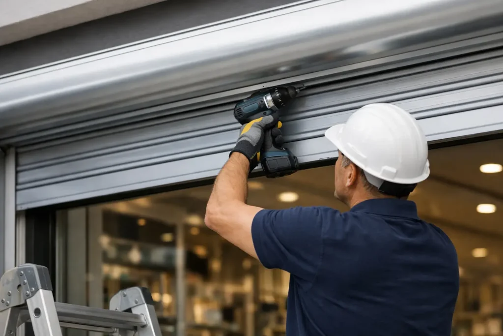 Installing Aluminium Shopfront Shutters Right