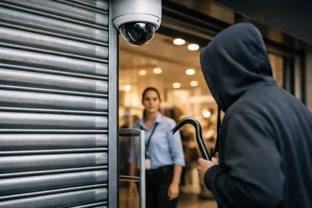 Retail Shutter Theft Prevention That Works