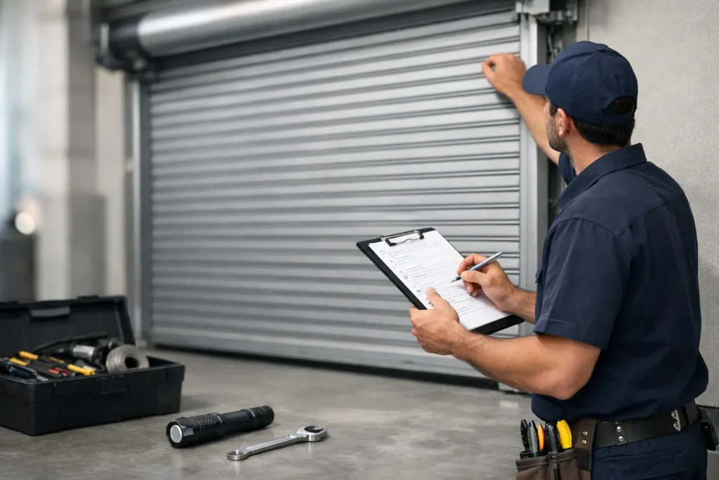 Roller Shutter Service Checklist for Business