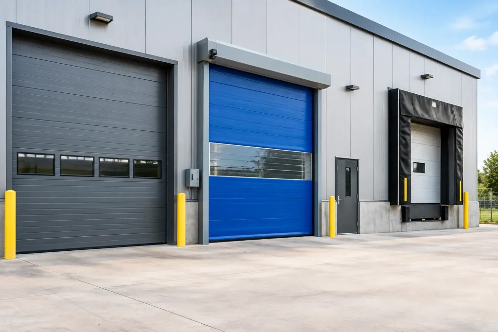 Industrial Door Options for Secure, Efficient Sites