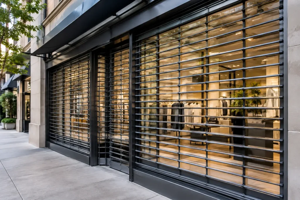 Security Grilles for Safer, Smarter Storefronts